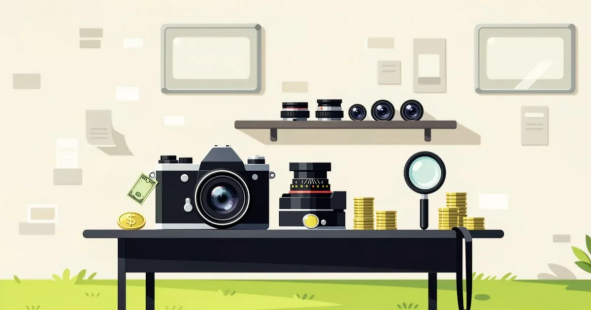 Ilustracja do poradnika: Używane aparaty fotograficzne: ceny, od czego zależą i jak nie przepłacić