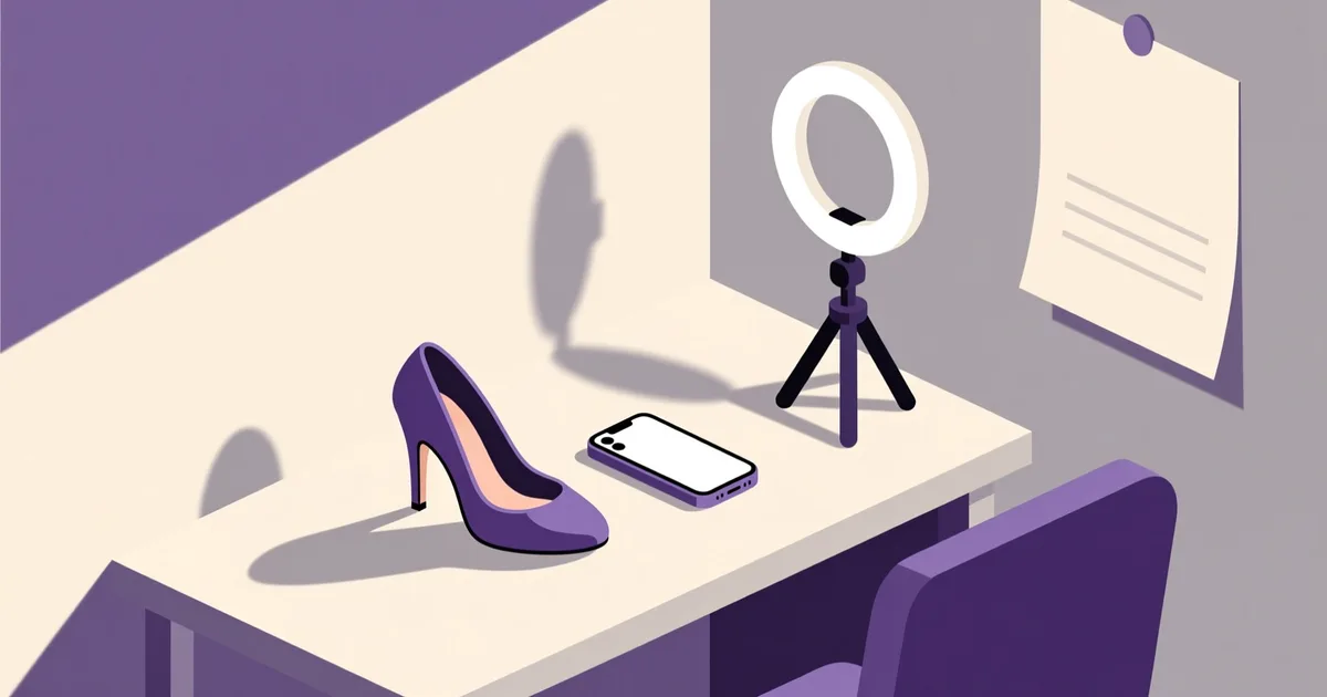 Illustration for the guide: How to photograph and describe shoes so the listing gets messages