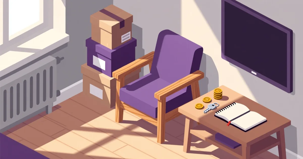 Illustration for the guide: How to sell used furniture in Ukraine: fast and without the risk