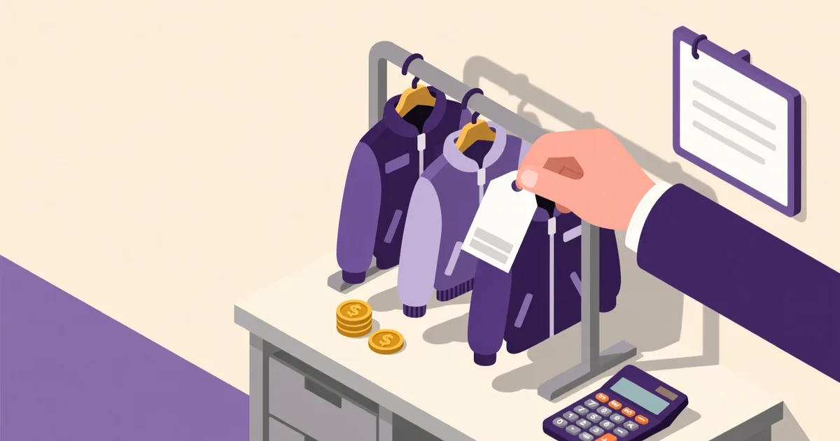 Ilustrație pentru ghid: Cum stabilești prețul la hainele de copii second hand