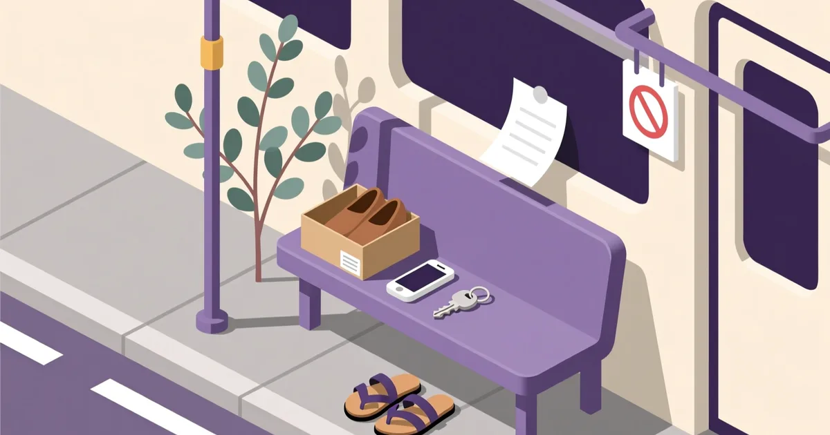 Illustration for the guide: Where to meet and how to hand over the shoes