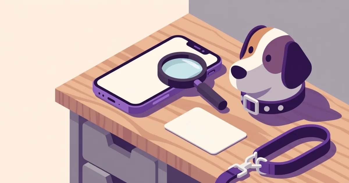 Illustration for the article: Puppies and Dogs Listings: How to Read the Text and Avoid Scammers