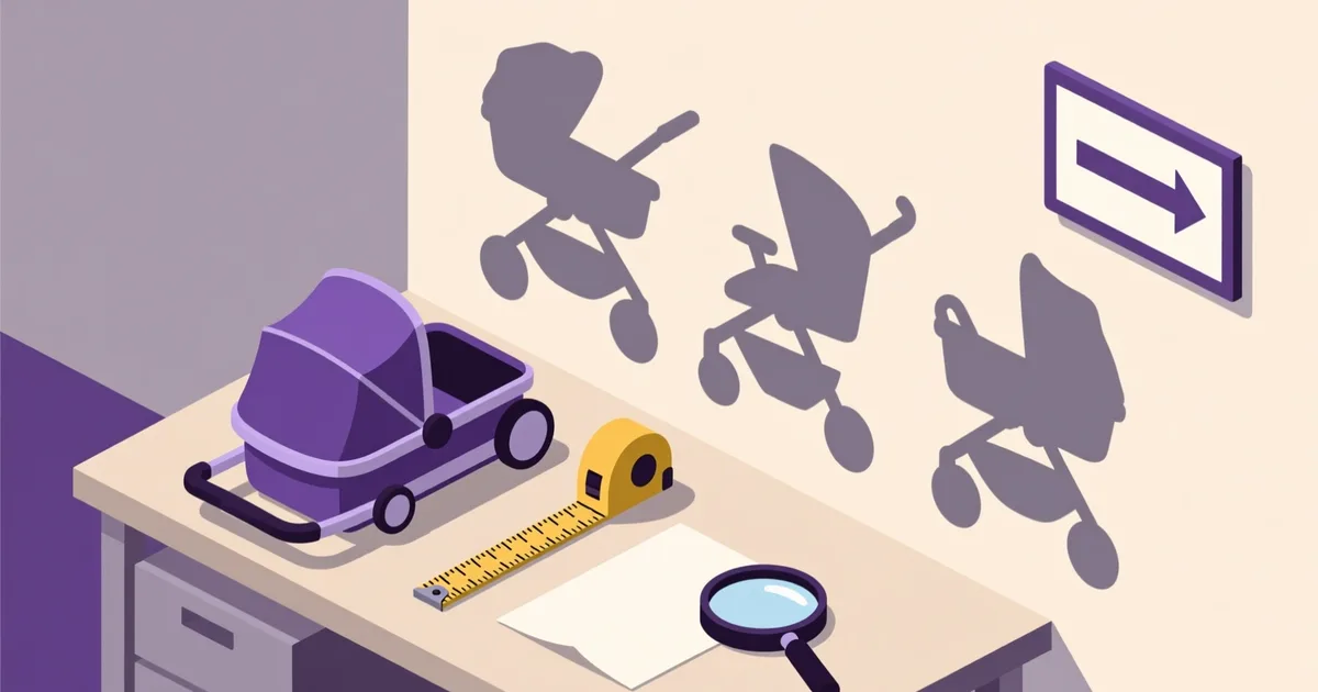 Illustration for the guide: Buying a Baby Stroller: Where to Look and How to Check