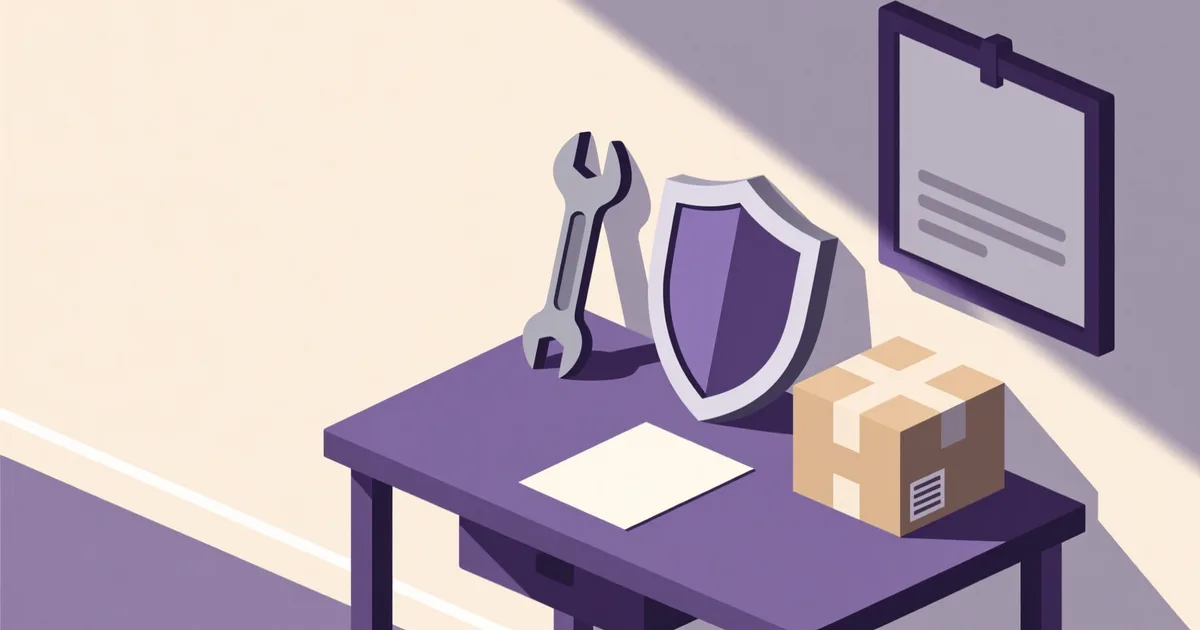 Illustration for the guide: How to Offer Repair Services Fast and Risk-Free