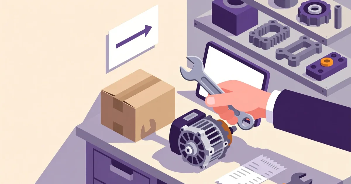 Illustration for the guide: How to buy car parts in Poland safely