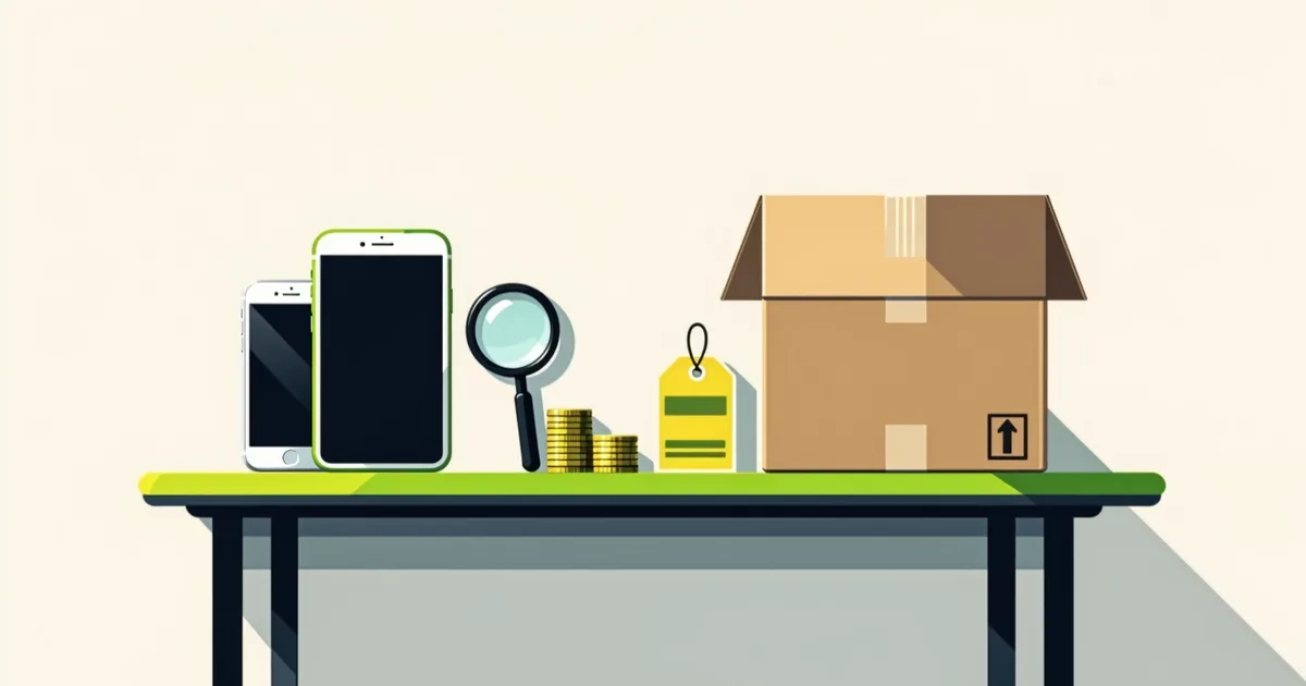 Illustration for the guide: Used phones: prices, what they depend on, and how not to overpay