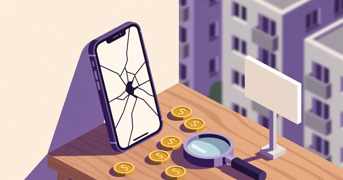 Ilustrație pentru ghid: Ce greșeli să eviți când cauți telefoane second hand în București?