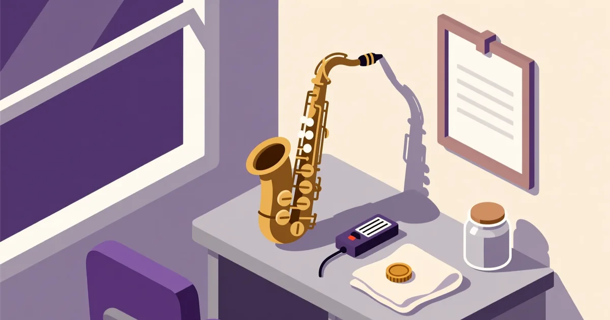 Illustration for the guide: לקנות כלי נגינה משומש בישראל: מדריך קנייה