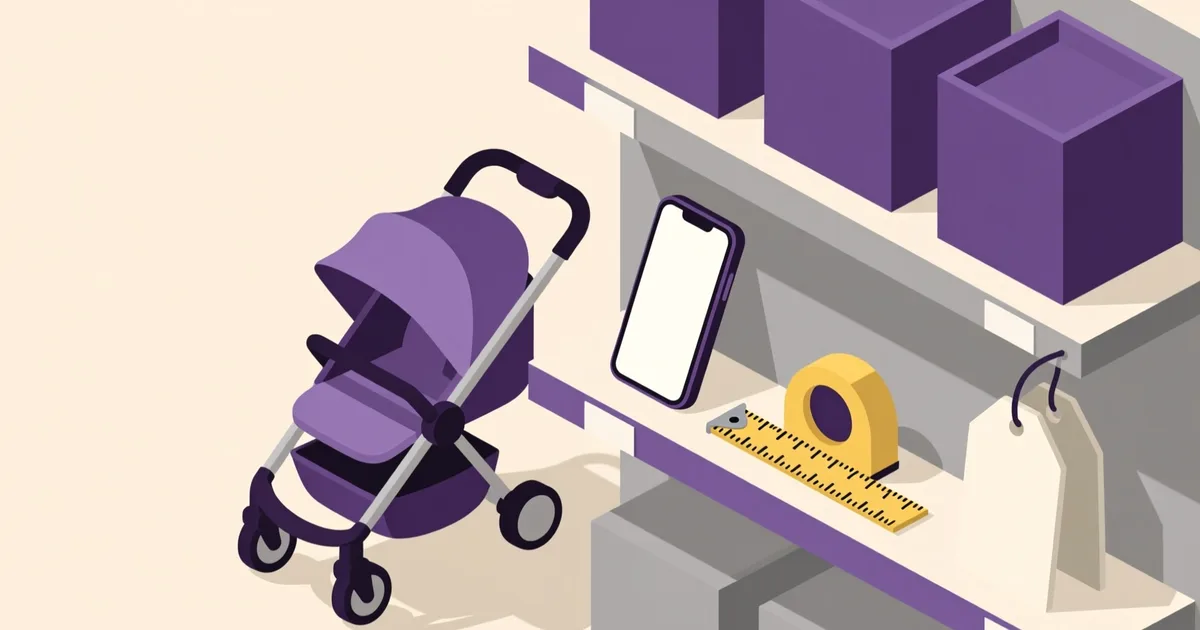 Illustration for the guide: לקנות עגלת תינוק בישראל: איפה לחפש ואיך לבדוק