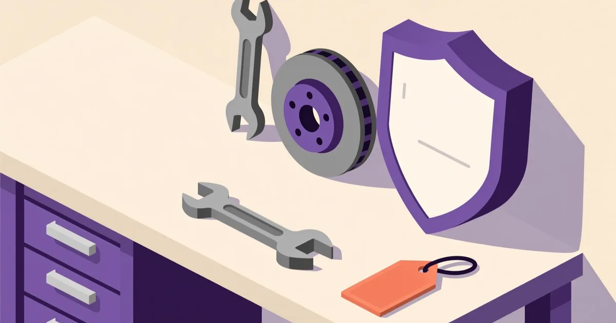Illustration for the guide: How to Buy Car Parts Safely and Affordably