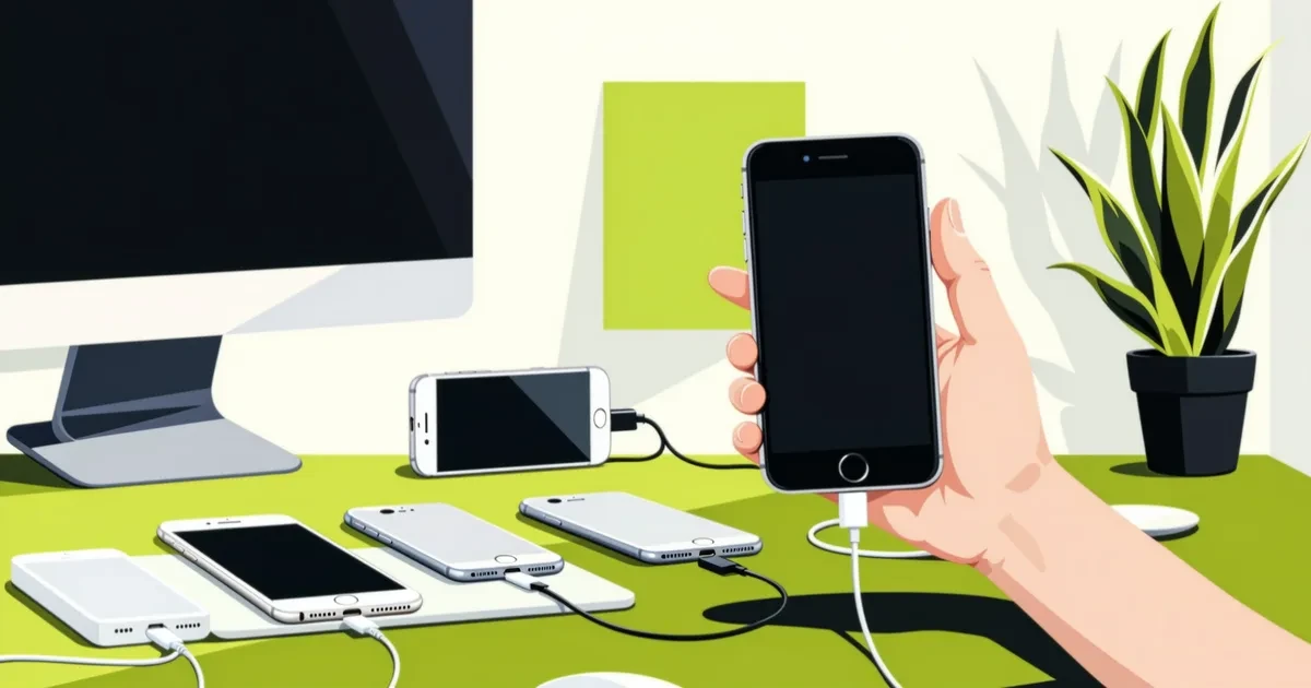 Illustration for the guide: Used Phones in Rishon LeZion: Where to Look and How to Choose