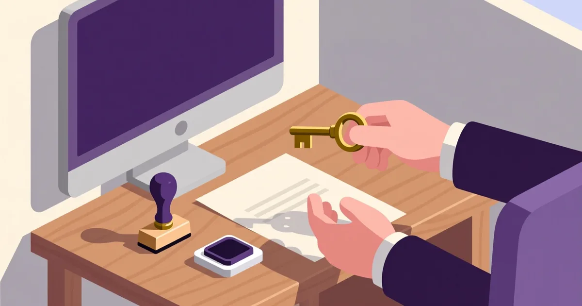 Illustration for the guide: How does the ownership transfer work in Slovenia?