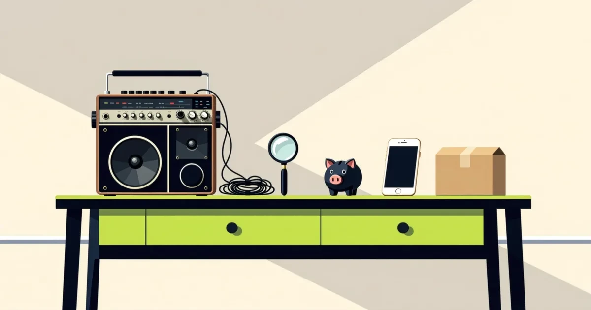 Ilustrácia k návodu: Ako kúpiť použitú audiotechniku bez podvodníkov: varovné signály a ochrana