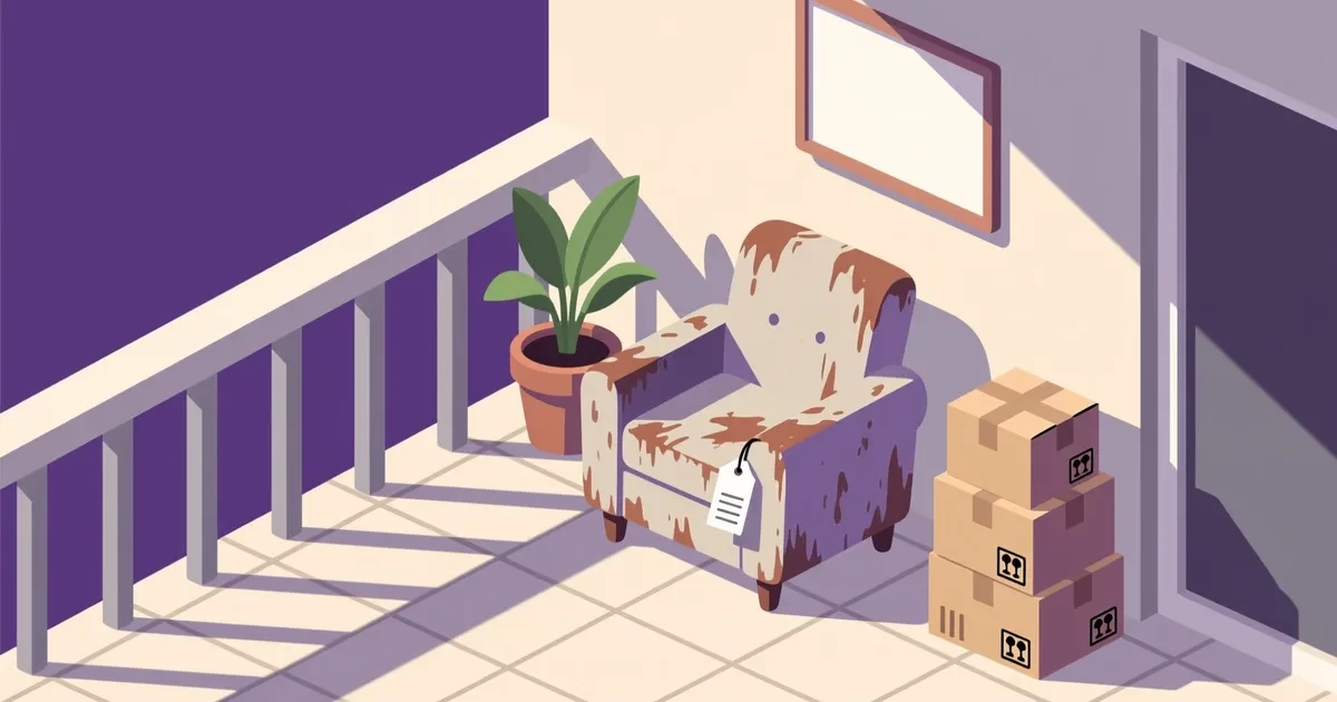 Illustration for the guide: רהיטים יד שנייה בראשון לציון: שכונות, מחירים ואיפה לחפש
