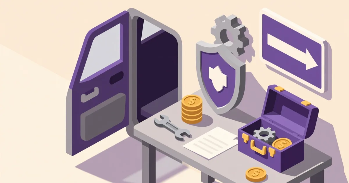 Illustration for the guide: Sell Car Parts Fast and Risk-Free