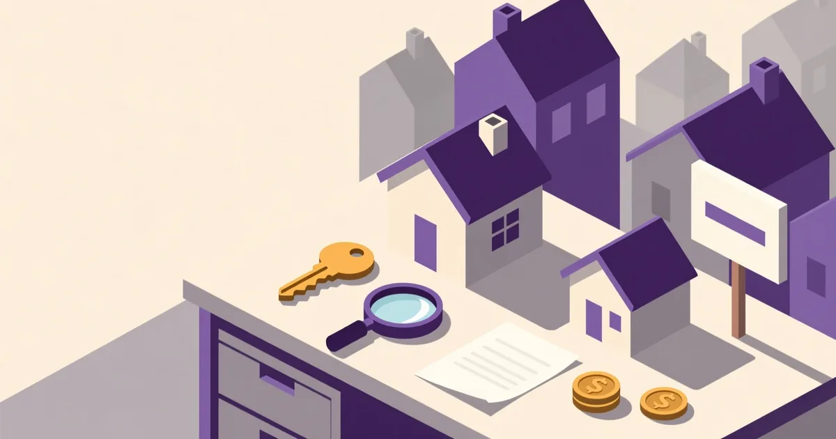 Illustration for the guide: Buying a House: Where to Look, How to Verify, What to Pay