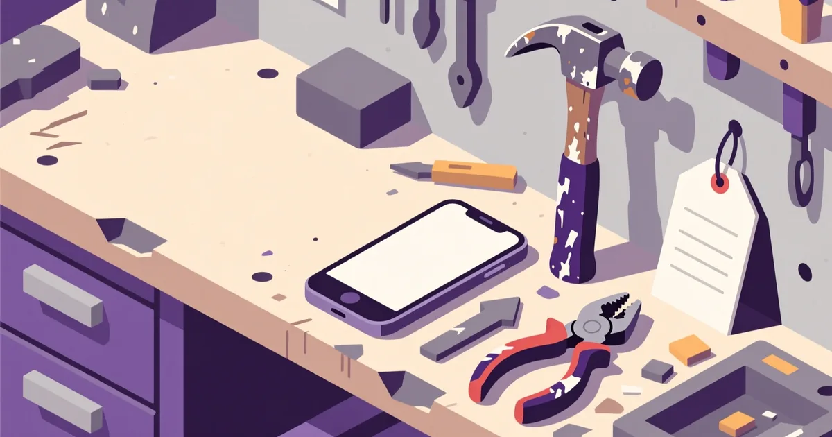Illustration for the guide: How to read a used tool listing and spot a scam