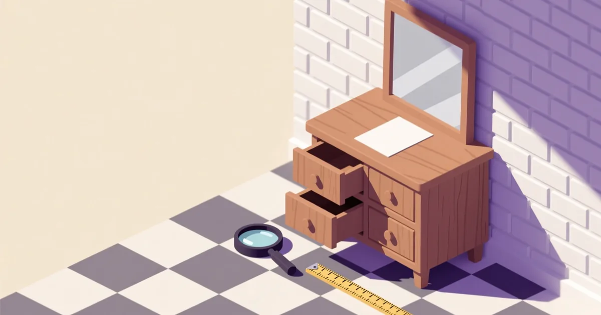 Illustration for the guide: What should you check when you buy used furniture in Poland?