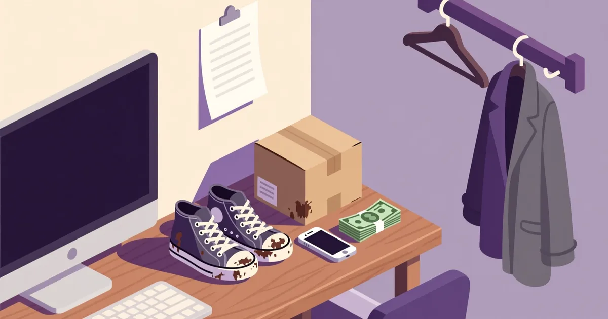 Illustration for the guide: How to Sell Used Footwear: Fast and Risk-Free