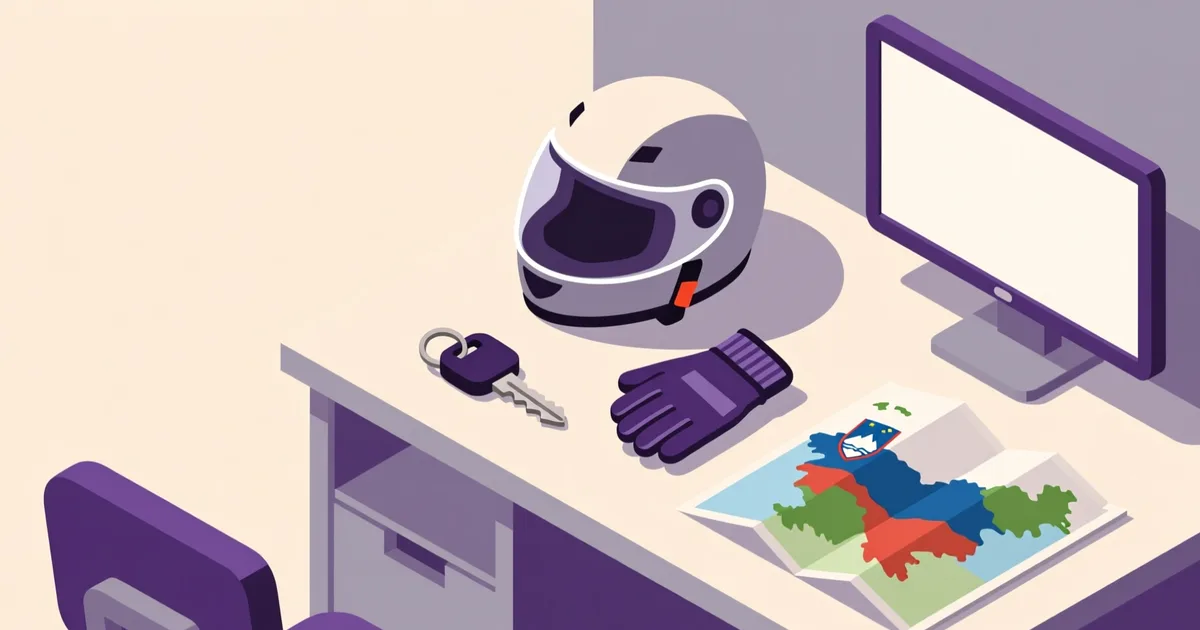 Illustration for the guide: How to sell a used motorcycle in Slovenia: fast and without the risk