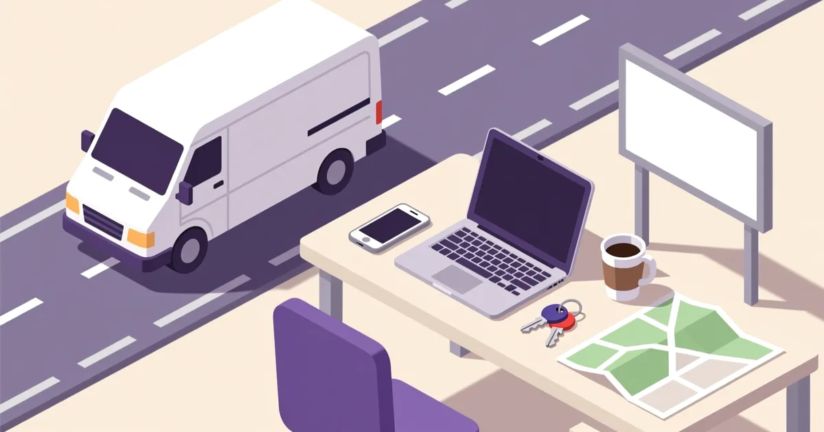 Ilustracja do poradnika: Jak oferować usługi transportowe: szybko i bez ryzyka