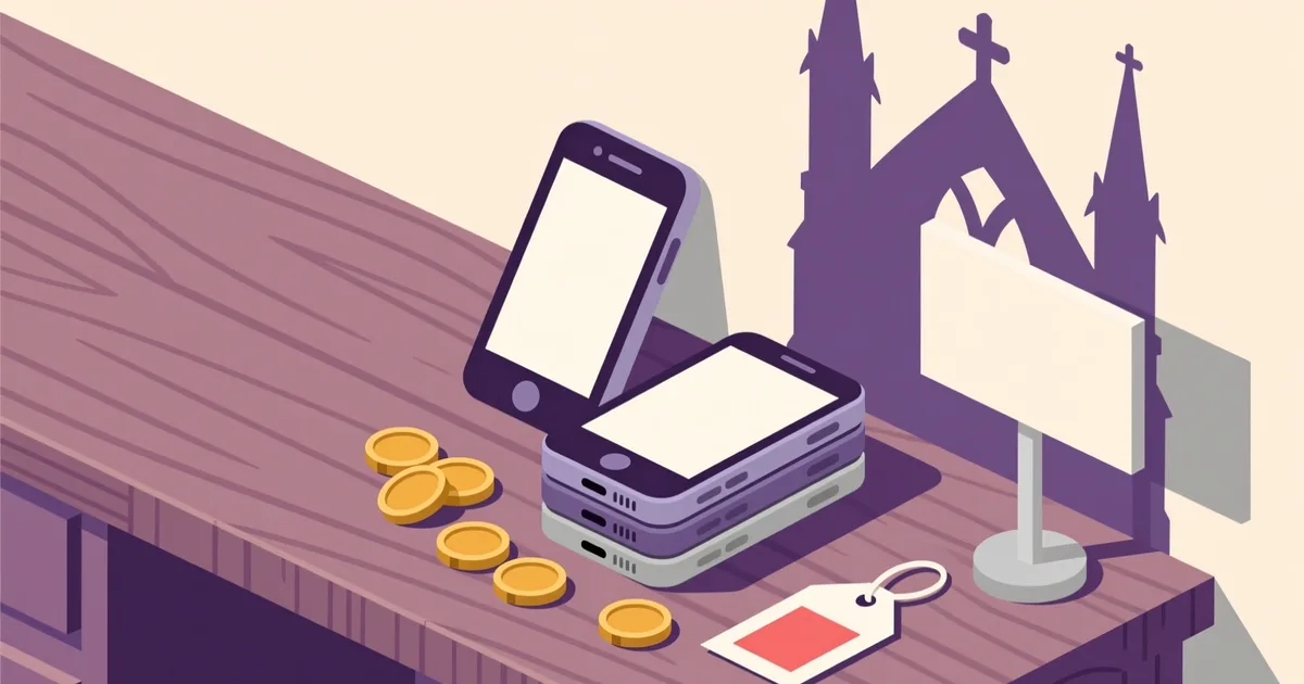 Ilustracja do poradnika: Używane telefony w Krakowie: dzielnice, ceny i gdzie szukać
