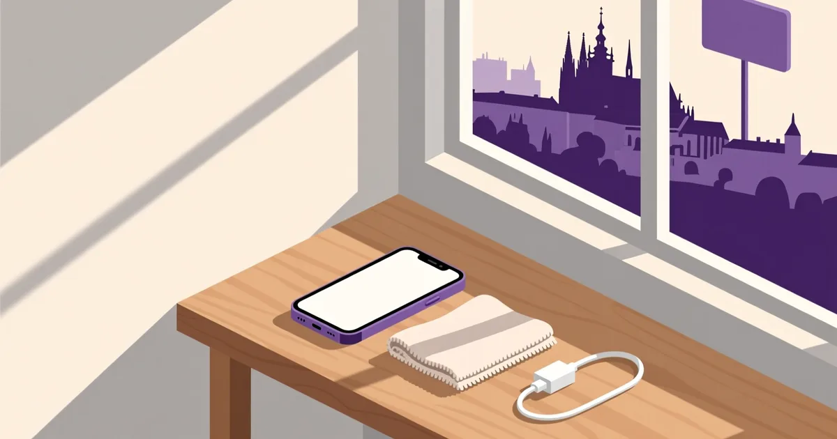 Illustration for the guide: Preparing your listing to sell a used phone in Czechia