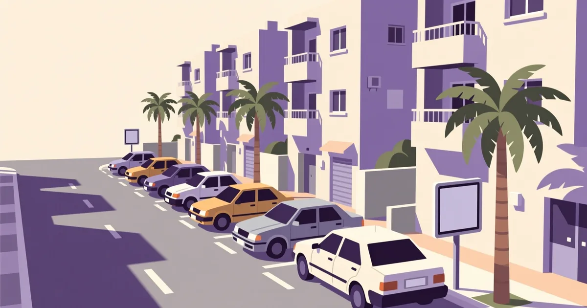 Illustration for the guide: מכוניות משומשות בפתח תקווה: שכונות, מחירים ואיפה לחפש
