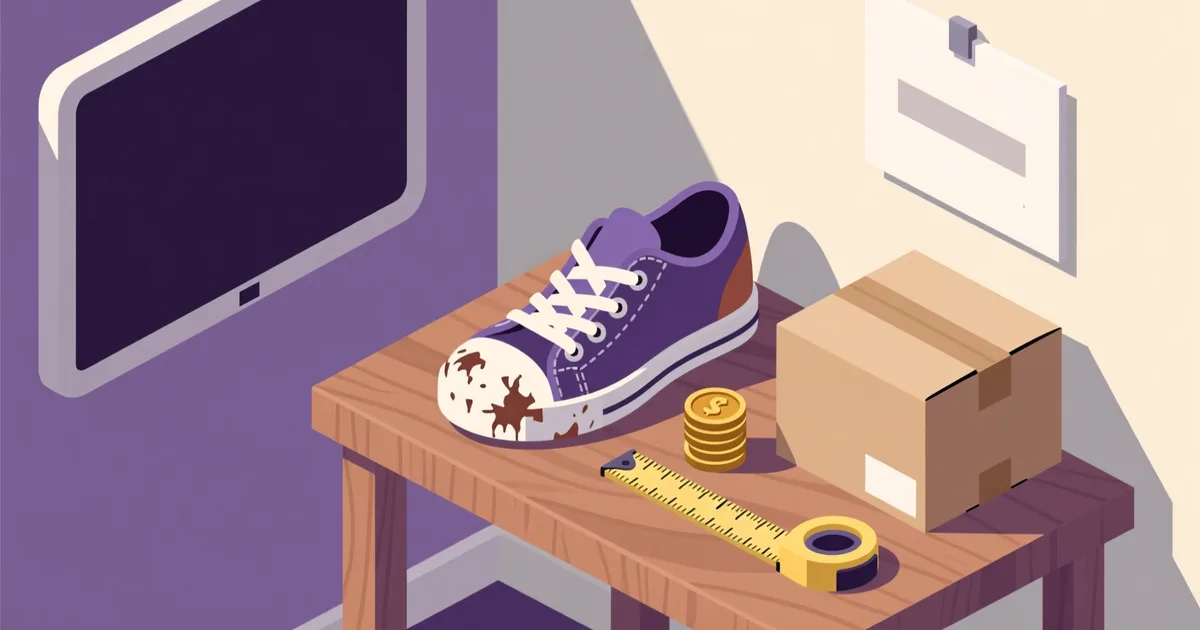 Illustration for the guide: How to price second-hand shoes in Bulgaria
