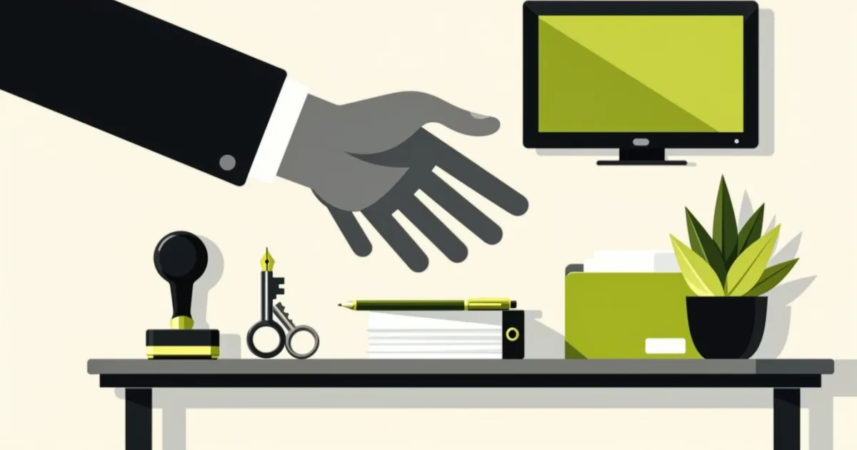 Illustration for the guide: How to safely close the deal?