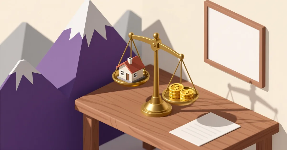 Ilustrație pentru ghid: Cum stabilești prețul corect pentru un apartament în Brașov?