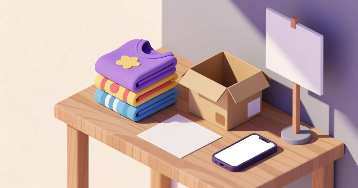 Illustration for the guide: How to Sell Kids' Clothing: Fast and Risk-Free