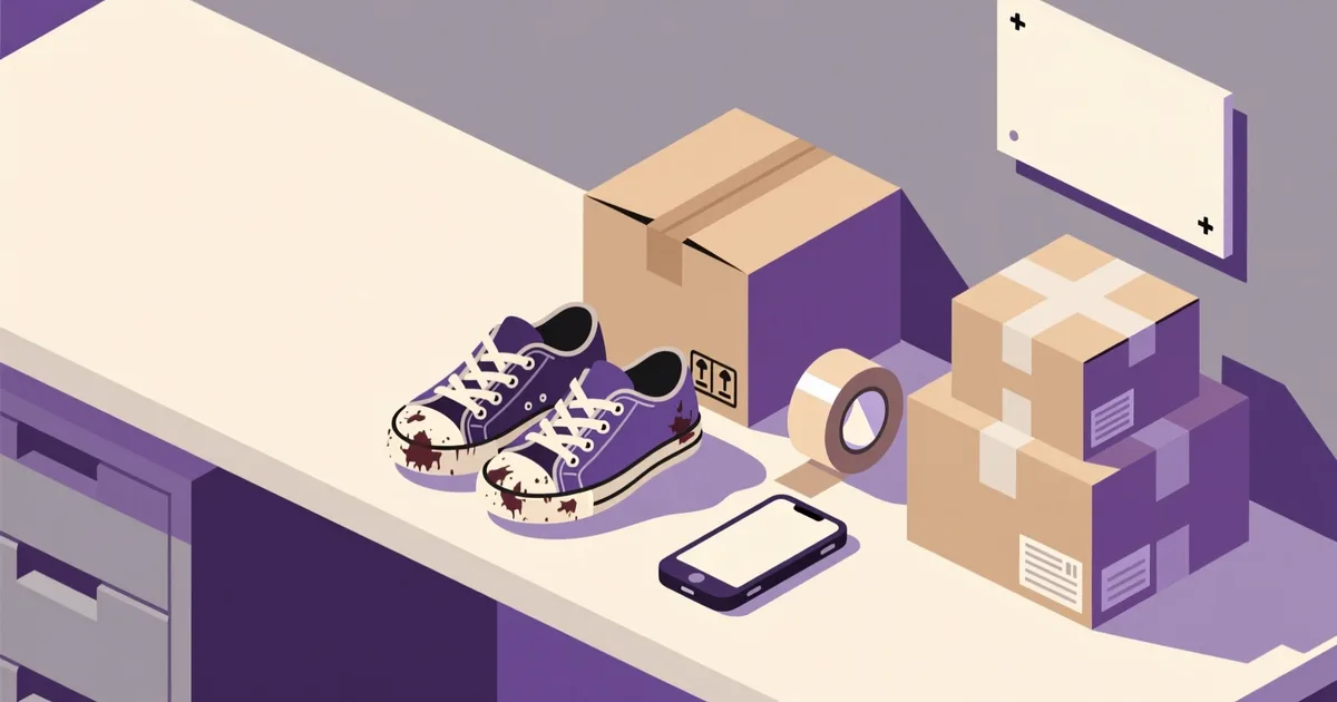Illustration for the guide: How to sell second-hand shoes in Poland: fast and without the risk