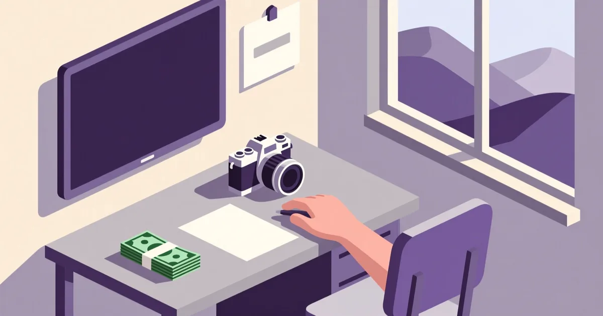 Illustration for the guide: How to sell a used camera in Slovakia: fast and without the risk