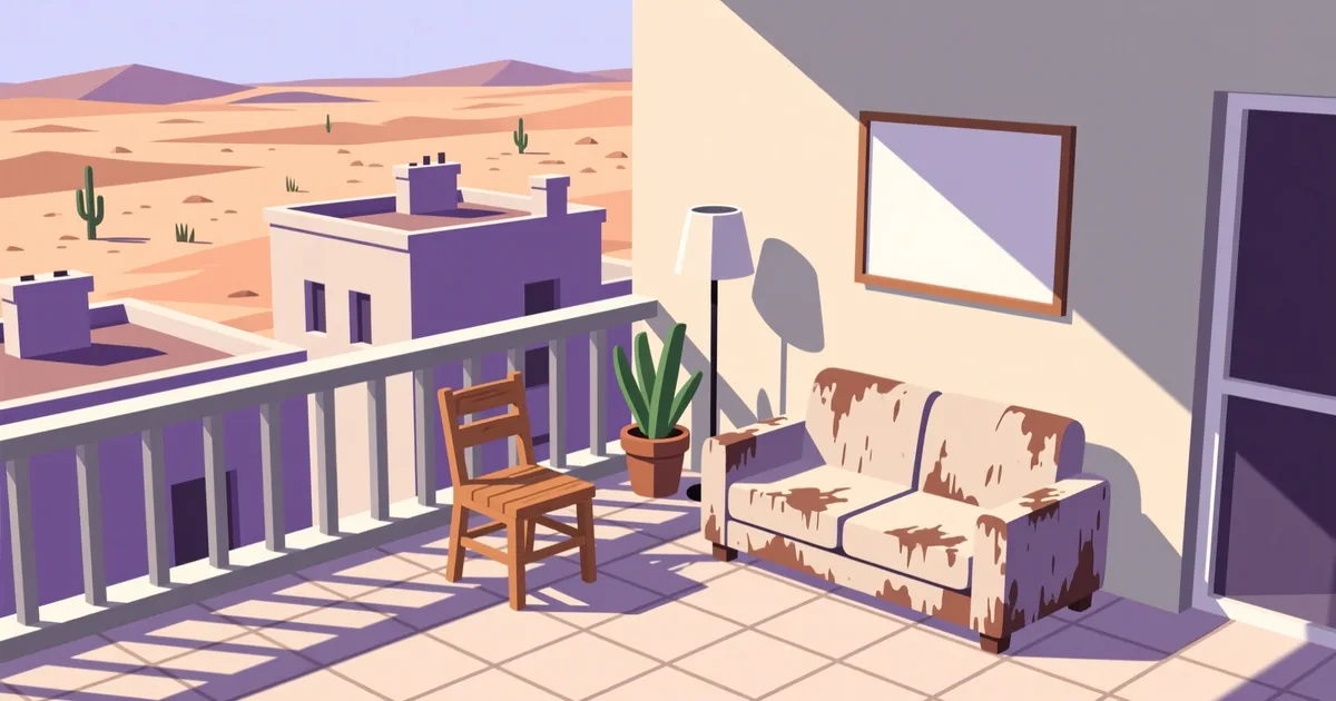 Illustration for the guide: Used Furniture in Be'er Sheva: Neighborhoods, Prices & Where to Look