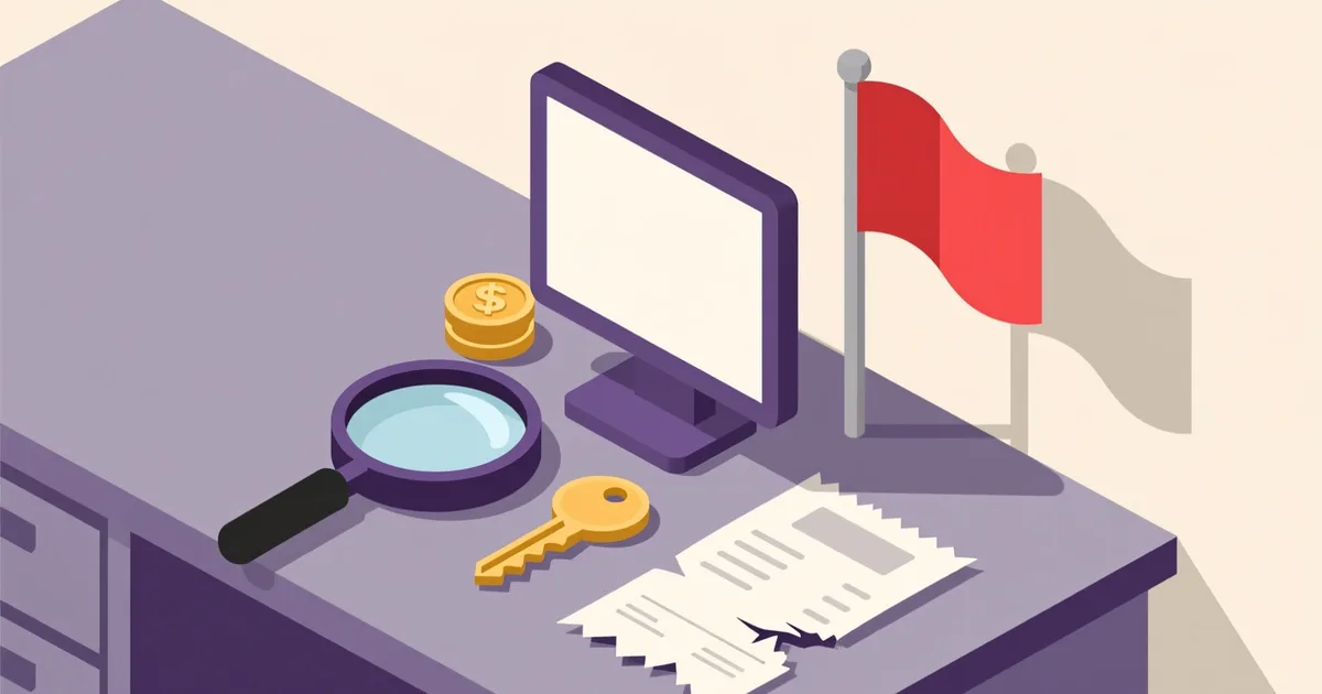 Illustration for the article: How to read a listing and recognize a scam
