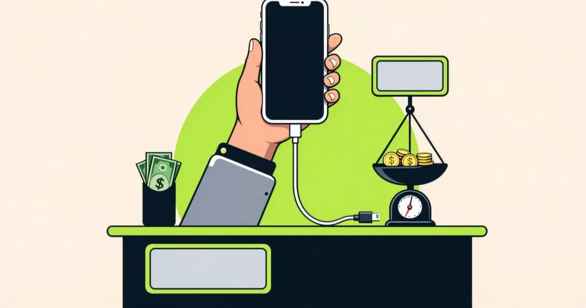 Ilustrație pentru ghid: Cum se formează prețul unui telefon second hand la Craiova