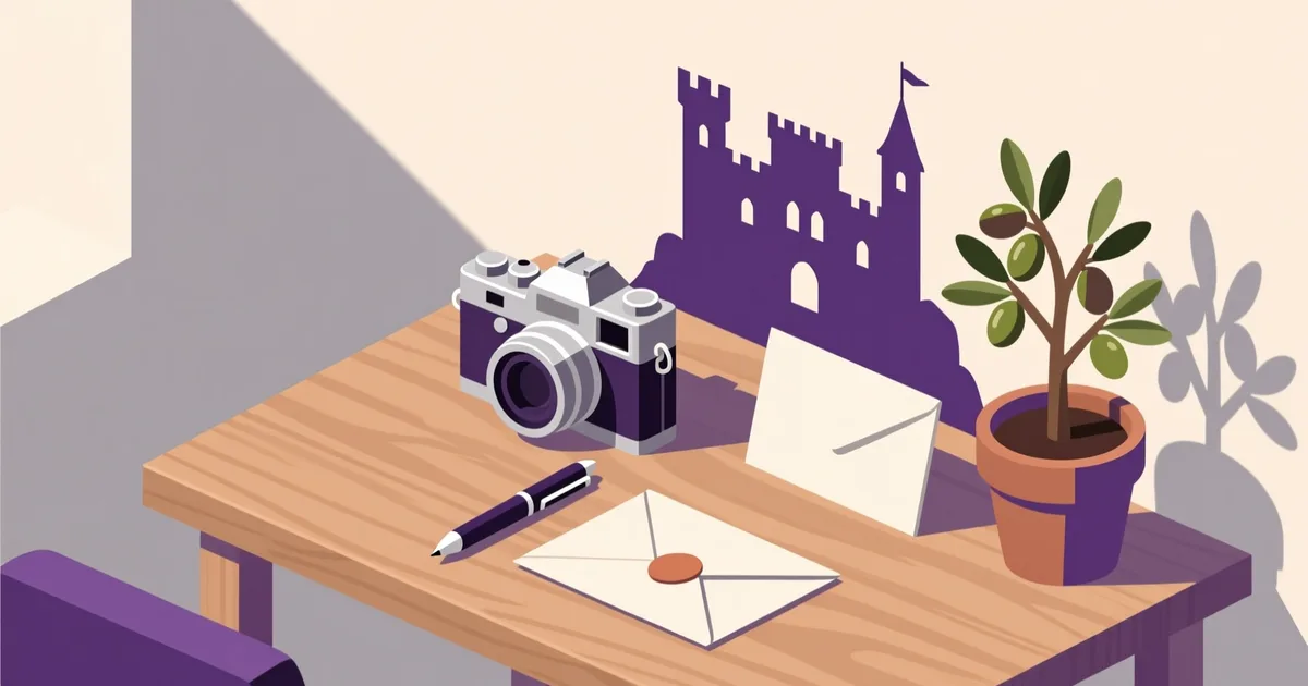 Illustration for the guide: How to write a used camera listing in Slovenia that gets messages