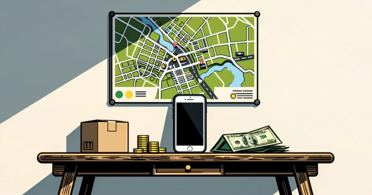 Ilustracija za vodič: Kako se cene rabljenih telefonov v Kranju razlikujejo od drugod?