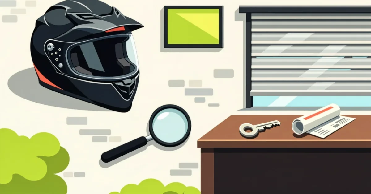 Ilustrație pentru ghid: Cum să cumperi o motocicletă second hand fără țepe: semne de fraudă și protecție