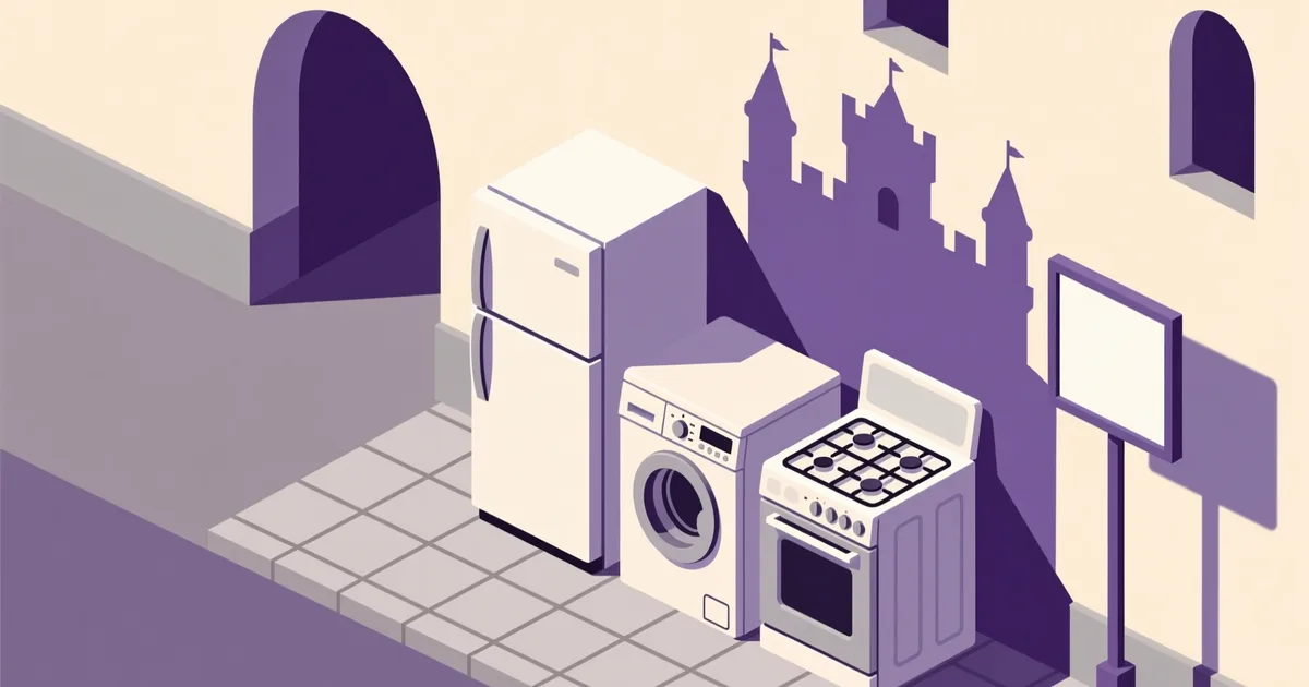Ilustrácia k návodu: Použité spotrebiče v Nitre: štvrte, ceny a kde hľadať