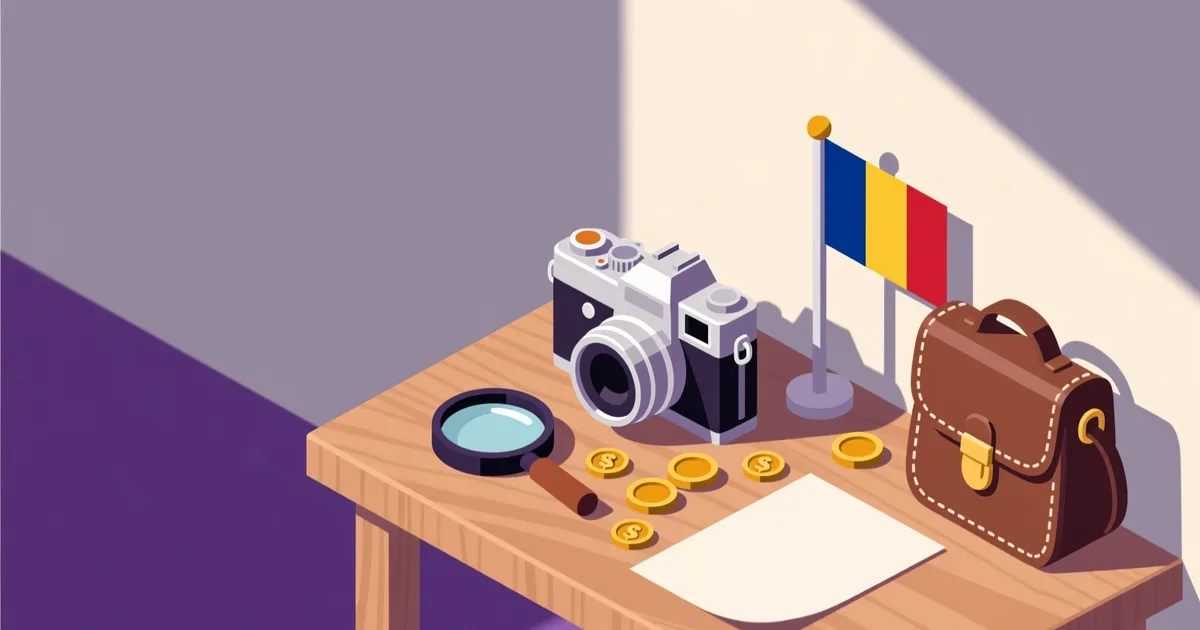 Illustration for the guide: How to buy a used camera in Romania: where to look, what to check, what to pay