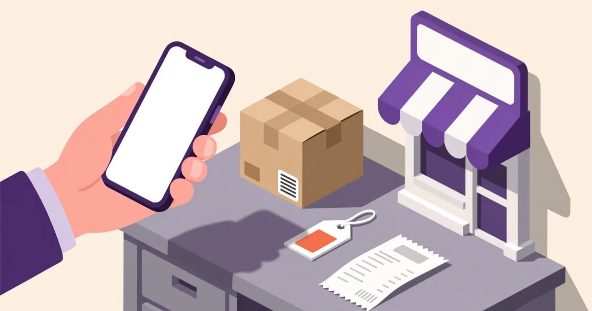 Illustration for the guide: Private seller vs shop vs marketplace with seller history