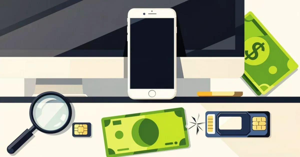 Illustration for the guide: How do you spot a scammer in a phone listing?