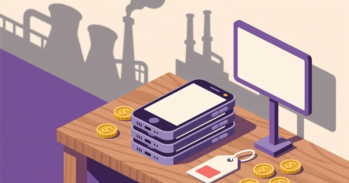 Ilustracja do poradnika: Używane telefony w Katowicach: dzielnice, ceny i porady