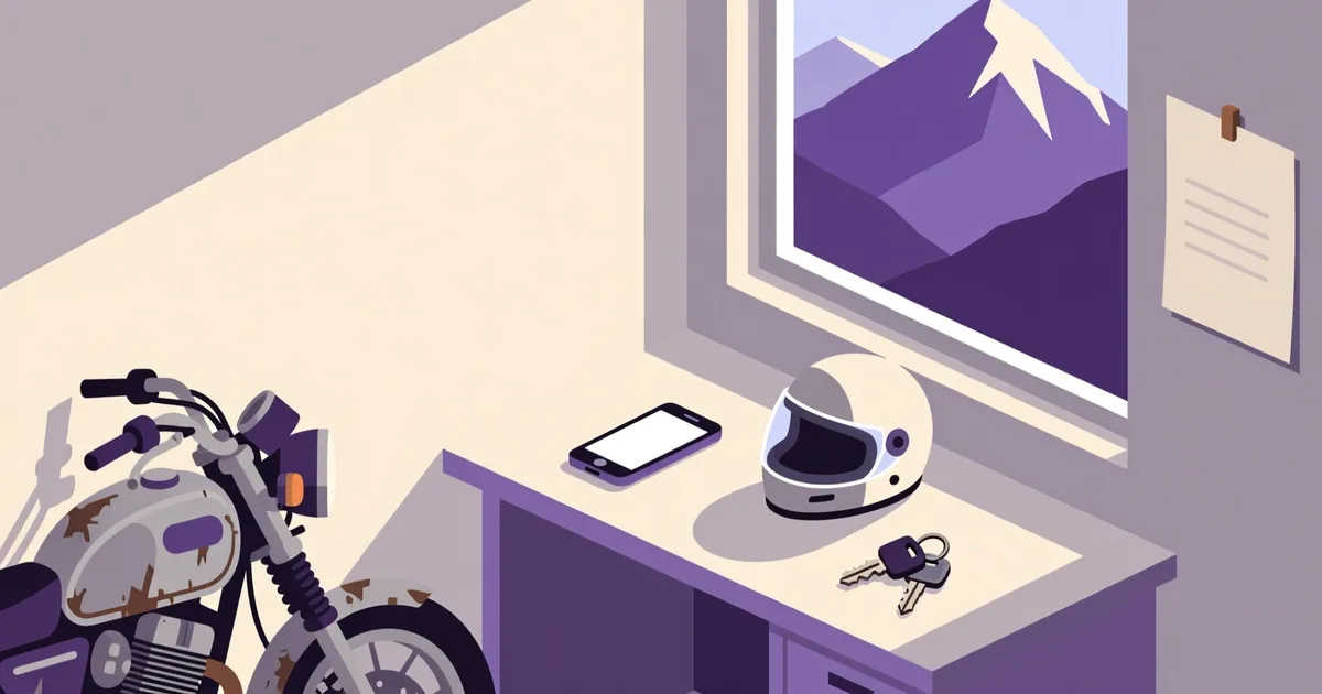 Illustration for the guide: How to build a used motorcycle listing in Romania that gets messages