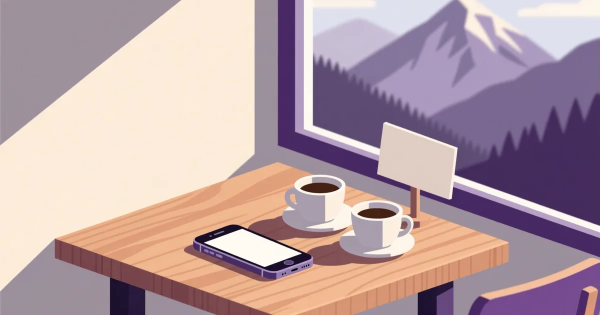 Illustration for the guide: Where should you meet to hand over a used phone?