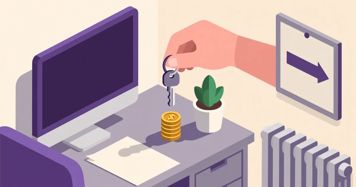 Illustration for guide: Handover, deposit and operating costs