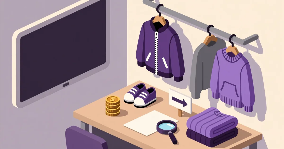 Illustration for the guide: How to buy second-hand kids' clothing in Poland: where to look, what to check, what to pay