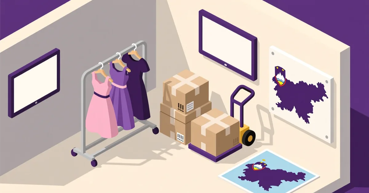 Illustration for the guide: How to sell women's clothing in Slovenia: fast and without the risk
